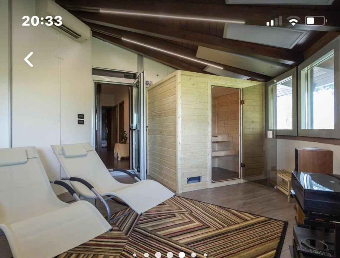 Nifty Intera Villa Con Piscina Relax, Idromassaggio E Sauna Muscletto Exterior foto